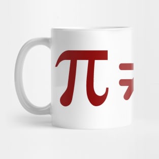 Pi is not rational Mug